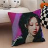 singer cool MMoon Byul Cushion Cover Throw Pillow Cover Hidden Button Durable Polyester Chair Cushion