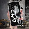 JDM Tokyo Drift Sports Car Soft Phone Case For Samsung Galaxy A12 A22 A32 A52 A72 A02S A51 A50S A71 A70 A31 A20S Note 20 Ultra S