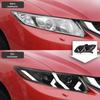 Светодиодная фара в сборе для Honda Civic 9-го поколения (2012-2015) со светодиодными ДХО в стиле Lamborghini и динамическими поворотниками