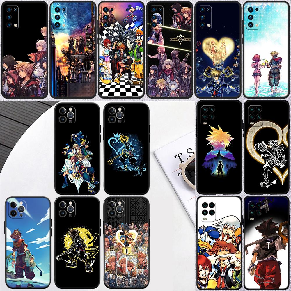Чехол для телефона Kingdom Hearts для Samsung Galaxy Note 10 20 S23 S22 Ultra FE Plus M06 M15 M16 M35 M55