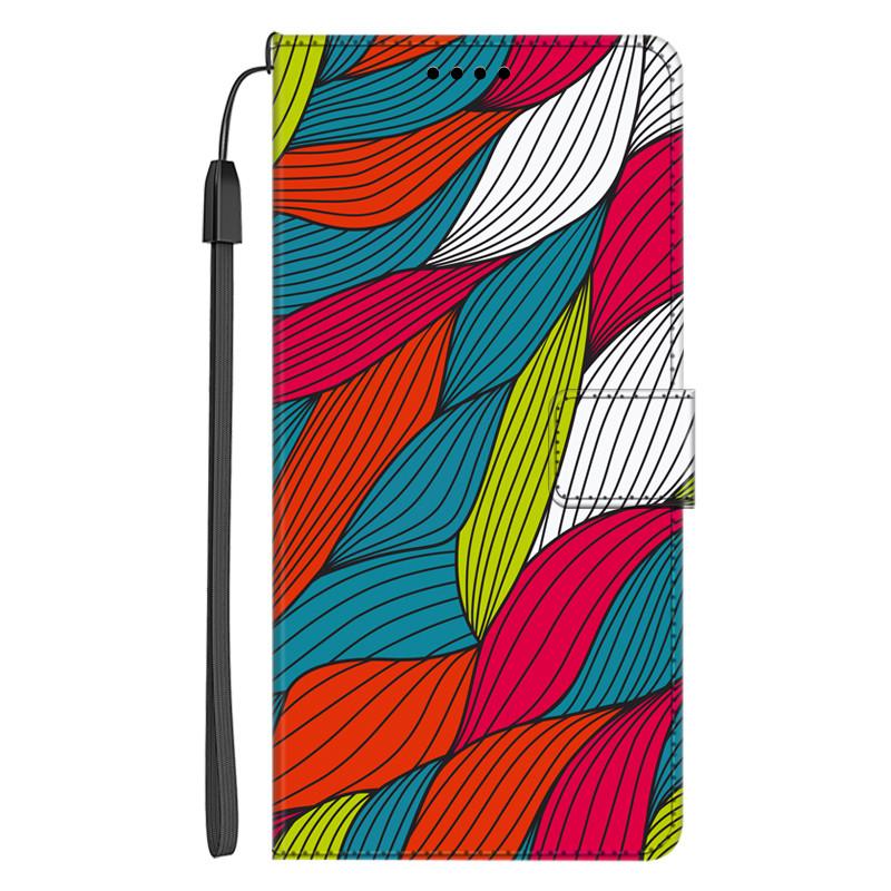 Красивый чехол-книжка для Huawei Honor X6B / X7B / X8B Обложка Кошелек-раскладушка Сумки для Honor X8B Чехол Кожаный Мультяшный С карманами для карт Магнитный