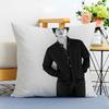 GGong Yoo Cushion Cover Washable Linen Pillowcase Soft  for Sofa Bed Cozy Home Room Decor