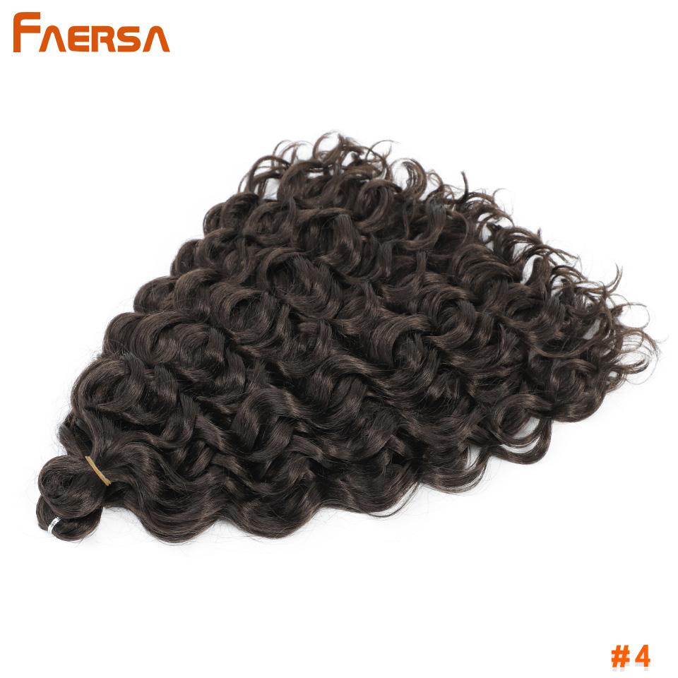 Волосы Ocean Wave Crochet Deep Wave Hawaii Curl Crochet Braids Синтетические косички Наращивание волос Ombre Blonde 18 дюймов Африканские кудри