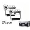 Metal Speaker Box Handle Easy Mount Black Spring Rubber Grip 4Pcs for Heavy Transport Flight Cases