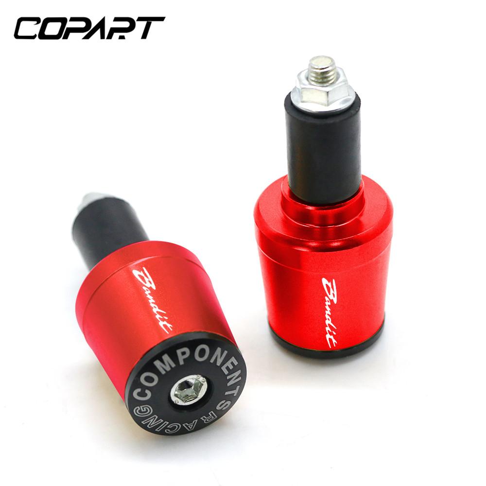 Для мотоцикла SUZUKI GSF 250 600 600S 650 650S 650N 1200 1250 Bandit 650S 7/8"22MM ручки руля заглушка руля