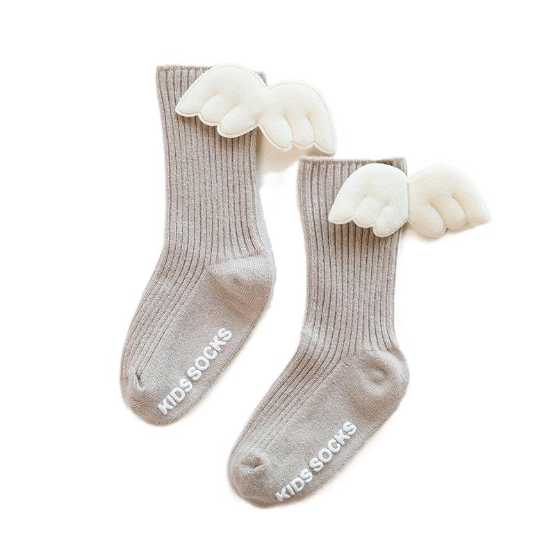 Летняя одежда для малышей Новые детские носки до колена с большим бантом для девочек из мягкого хлопка и кружева Рождественские носки с бантом