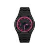 Часы Custom Collection с кварцевым механизмом, унисекс, черный циферблат GA-2100-1A1(Watch8--)
