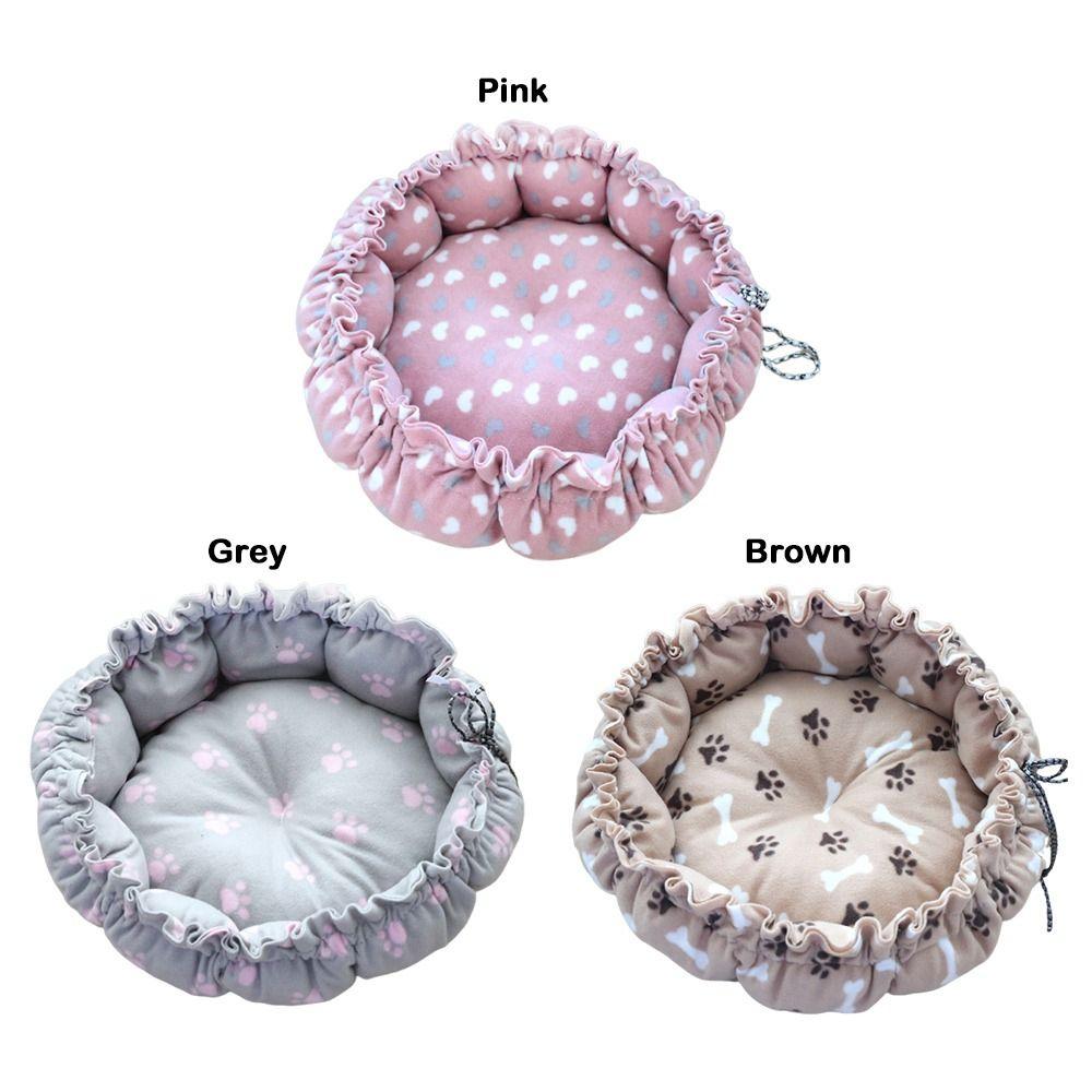 Creative Design Drawstring Pet Bed Soft Material Adjustable Pet Bed Cute Pet Nest Bed  for Puppies