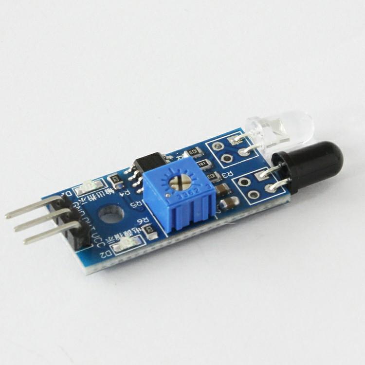 Smart Car Obstacle Avoidance Sensor Module Infrared Pair Tube Module Photoelectric Reflective Sensor Arduino