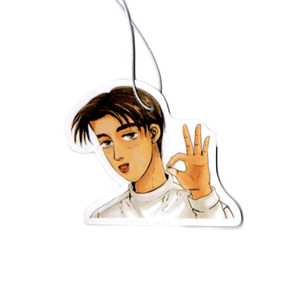 Fujiwara Tofu AE86 Scented Leather Keychain Lanyard