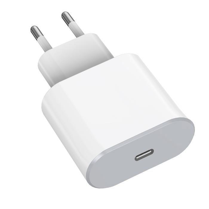 Chargeur Secteur Rapide 20W pour iPad Air 11" 2024 / iPad Air 13" 2024 / iPad Pro 11" 2024 / iPad Pro 13" 2024 Phonillico