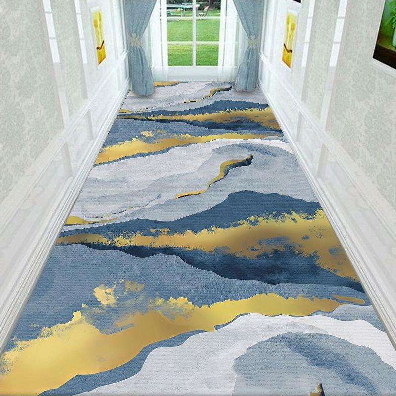 European Style Hallway Carpet Decoration Home Living Room Entryway Mat Large Area Aisle Long Corridor Stairway Rug Customizable