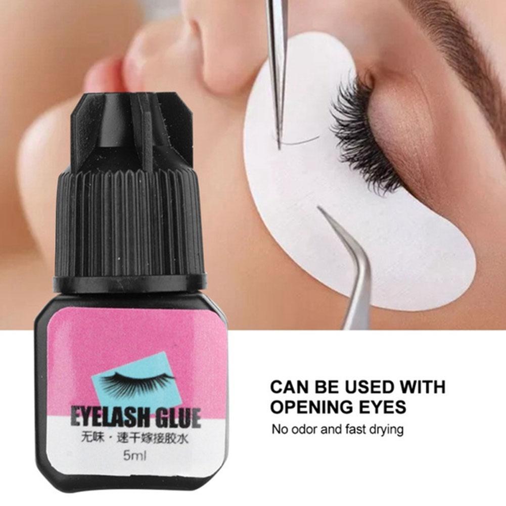 Eyelashes Extension Glue Strong Adhesive Lashes Semi Permanent V6I6 Black Lash Z1H1