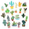 Embroidery Label Cactus Plant Patch Sticker Children's Shoes and Hats Clothing Accessories Accessories Embroidery Sticker Cloth Sticker