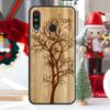 Tree Flower Bamboo Wood For Huawei Nova 9 10 SE 11 Pro Y60 Y70 Y90 Y61 Y91 Y72 Y73 12i 11i 8i P20 P30 P40 Lite Case
