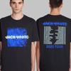 Двусторонняя футболка Jack White No Name Tour с датами, размеры от S до 5XL