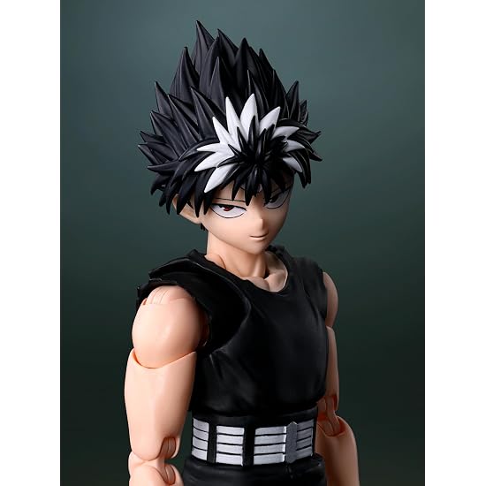 TAMASHII NATIONS S.H.Figuarts YuYu Hakusho Хиэй Прибл.. Покрашенная фигурка персонажа из ПВХ и АБС, 135 мм