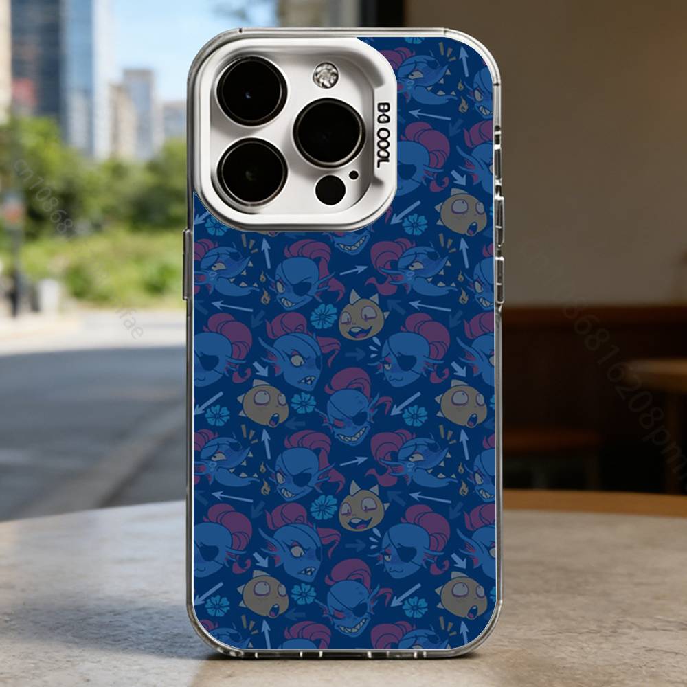 Game U-Undertale-es Case for iPhone17 16 15 14 13 12 11 Pro Max Plus Air 16E X XR XS Max Hard Shockproof Bumper Cover