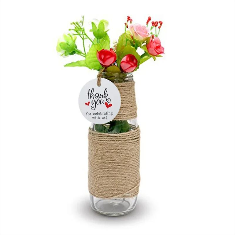 Бирка 100 шт. + 20 метров веревки, самоподвешивающаяся бирка ручной работы. Спасибо, что празднуете с нами.. Теги Подарочная выпечка, Упаковка Декор