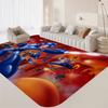 Sci-fi Game M-Mega M-Man Floor Mat Kids Room Bedroom Decoration Balcony Anti-Slip Doormat Living Room Welcome Rug