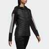 Adidas Neo Daily Down Jacket With Slim Fit And Hood Women Outerwear Black DM4349