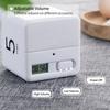 Portable Cube Timer Digital Kitchen Timer Countdown Alarm 1-10-20-60 Minutes Flip Timing with Digital Display Time Management3