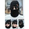 Men Women Warm Beanie Hat + Soft Scarf Set Winter Thicken Hat Cap Neck Warmer