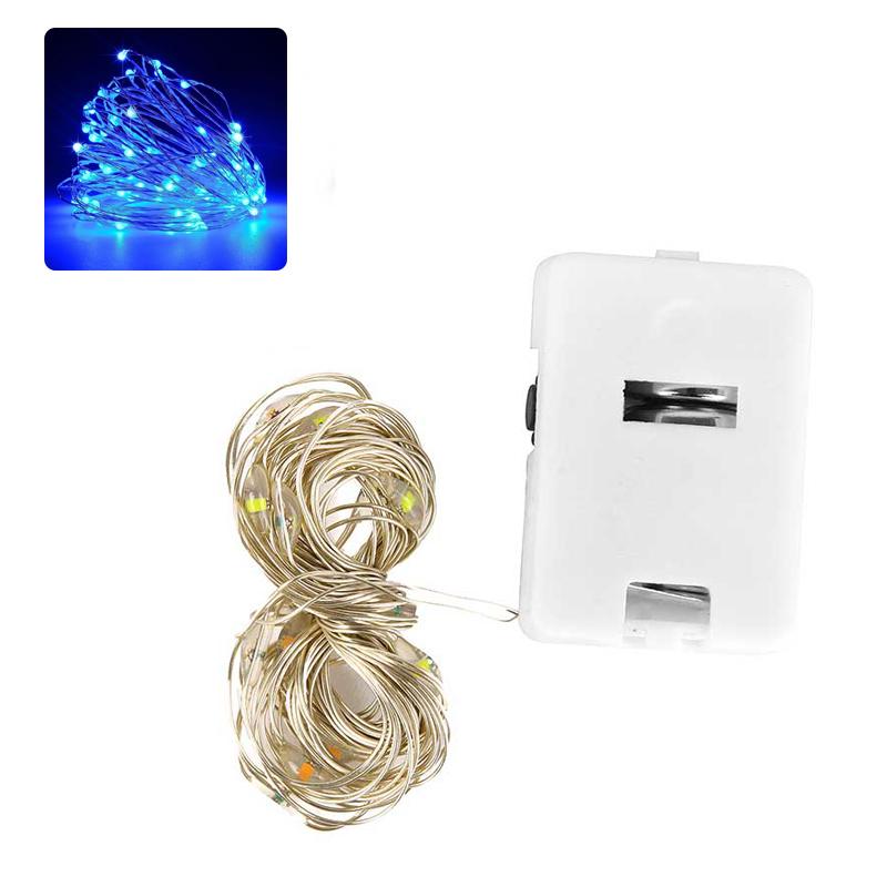 Светодиодная гирлянда, гирлянда, гирлянда, работающая от батареек, мигающая лампа, рождественская свадьба, вечеринка, фестиваль, подарочная коробка, украшения, лампы