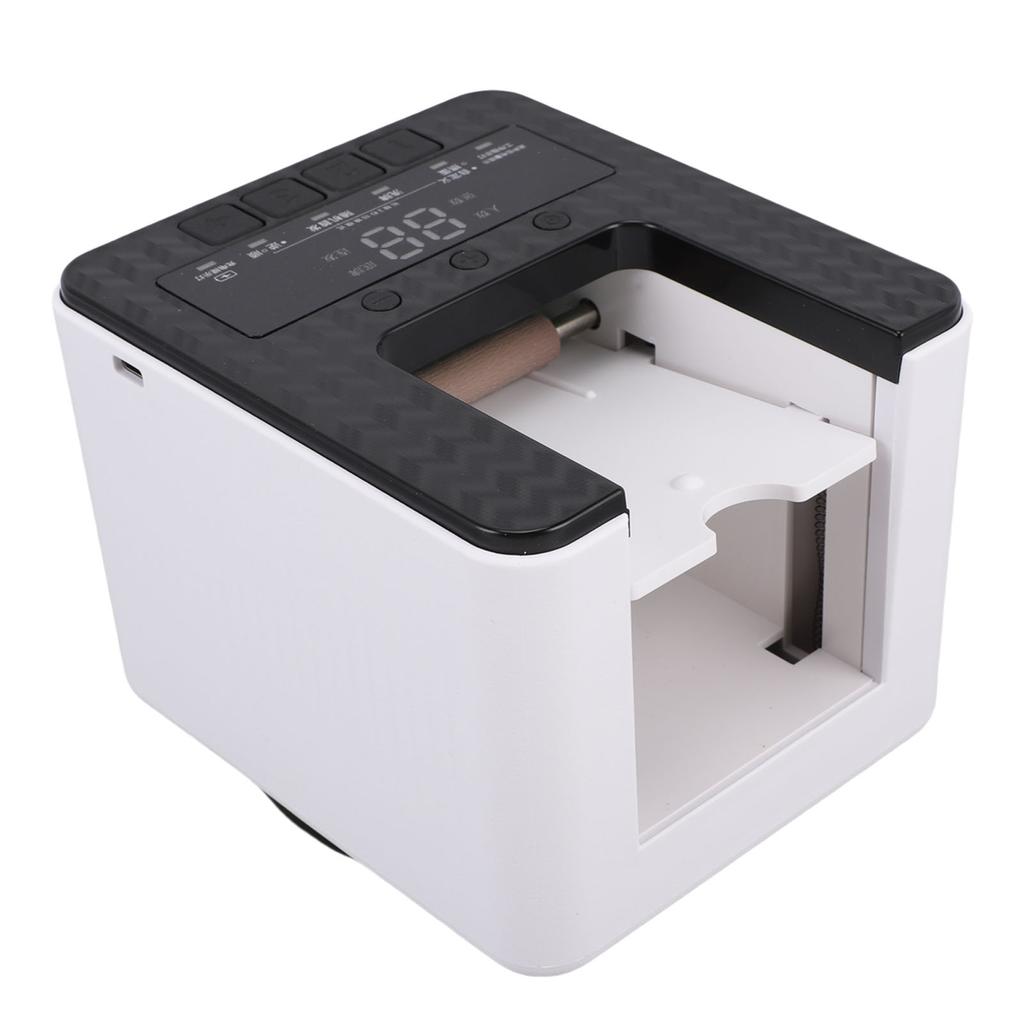  Automatic Card  r and Dler, 2 in 1 Eletric Shuffling and Dling NaMachine for 1 to 2 Decks, 360 Rotating Cards Dispenser Rechargble for Poker Ga