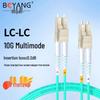 BOYANG 10 Gigabit Multimode Duplex LC-LC OM3 Fiber Optic Patch Cable