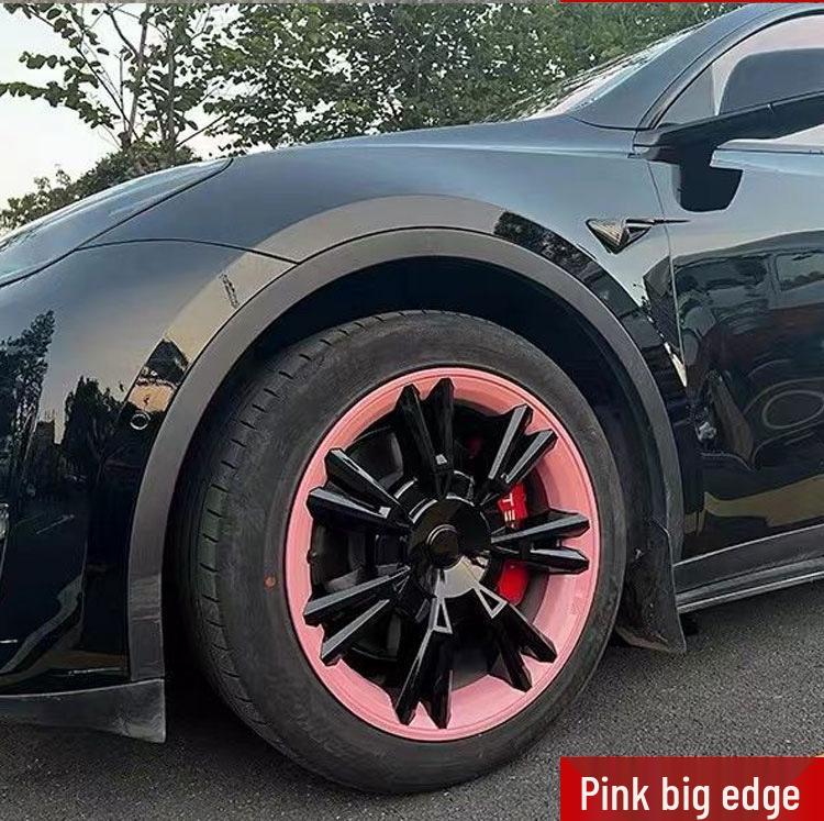 19-24 Tesla Model Y Cybertruck Style 19-inch Wheel Covers: Full Coverage, Anti-Scratch Decor.
