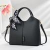 The New High-grade Handbag Female Niche Design Silk Scarf Handbag Casual Texture Single Shoulder Crossbody Bag