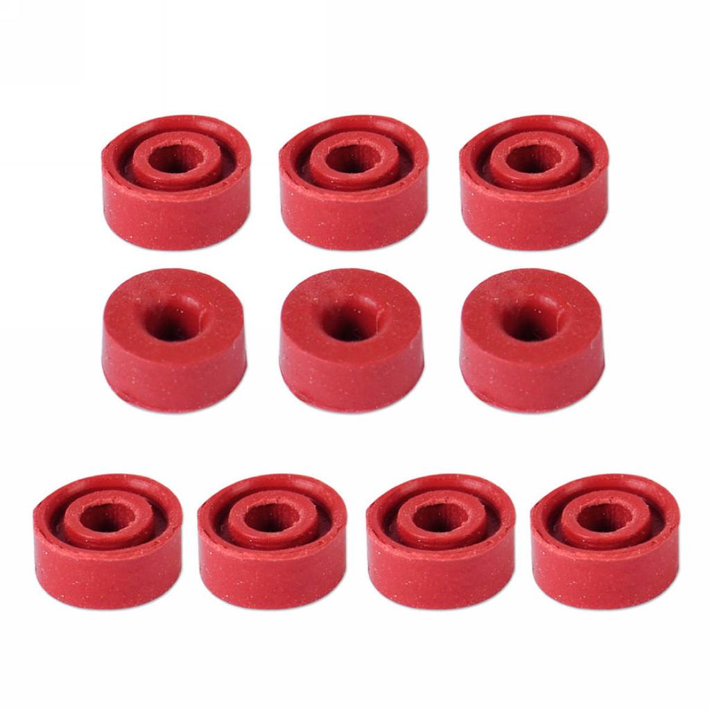 10 комплектов седла игольчатого поплавкового клапана карбюратора карбюратора, подходит для 398188 281144, новый красный цвет
