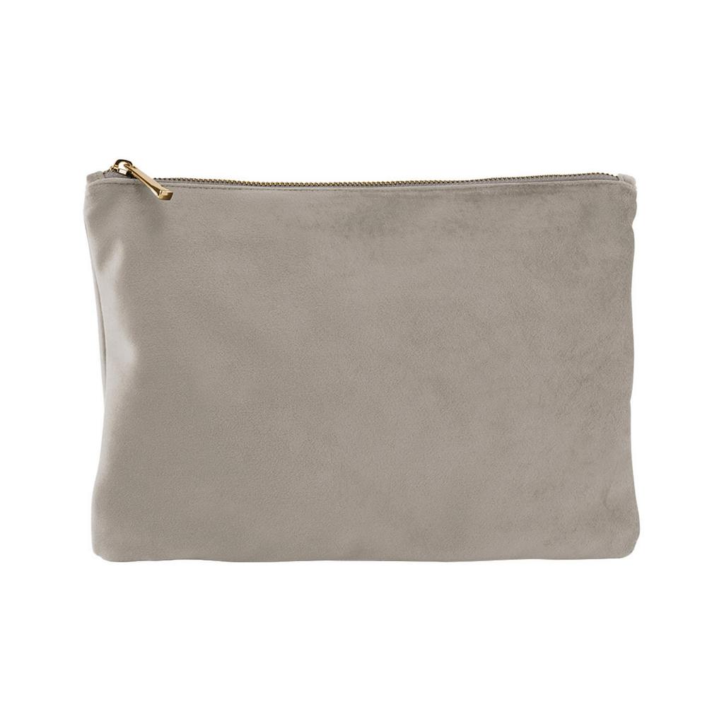 BagBase Plain Velvet Accessory Bag