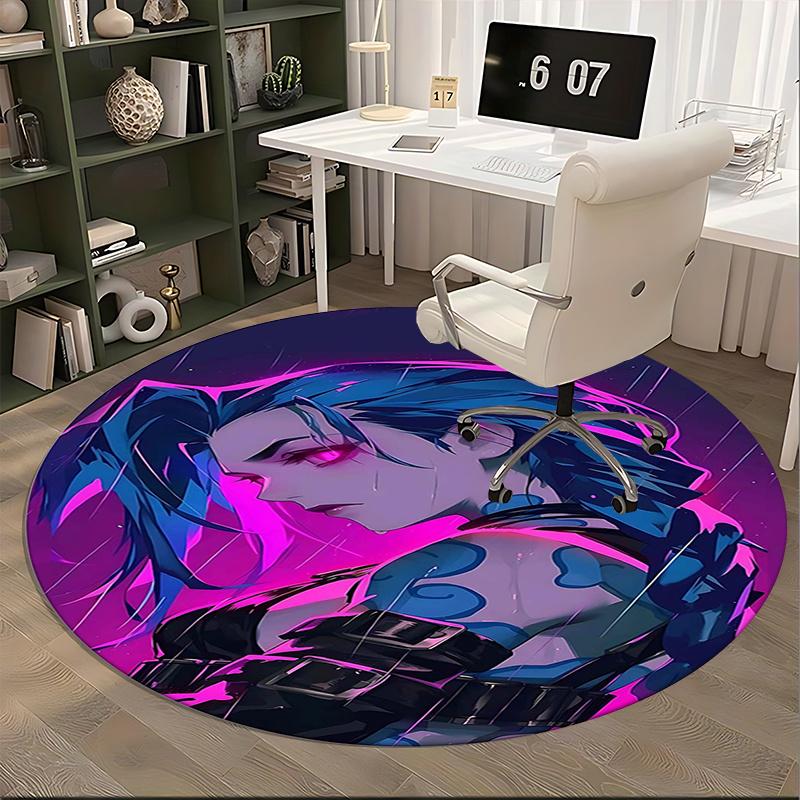 Vortex Symbol,Abstract Pattern Chair mat Round Rug Office carpet, Non slip, Suitable for Living Rooms, Bedrooms Decor.1205334a
