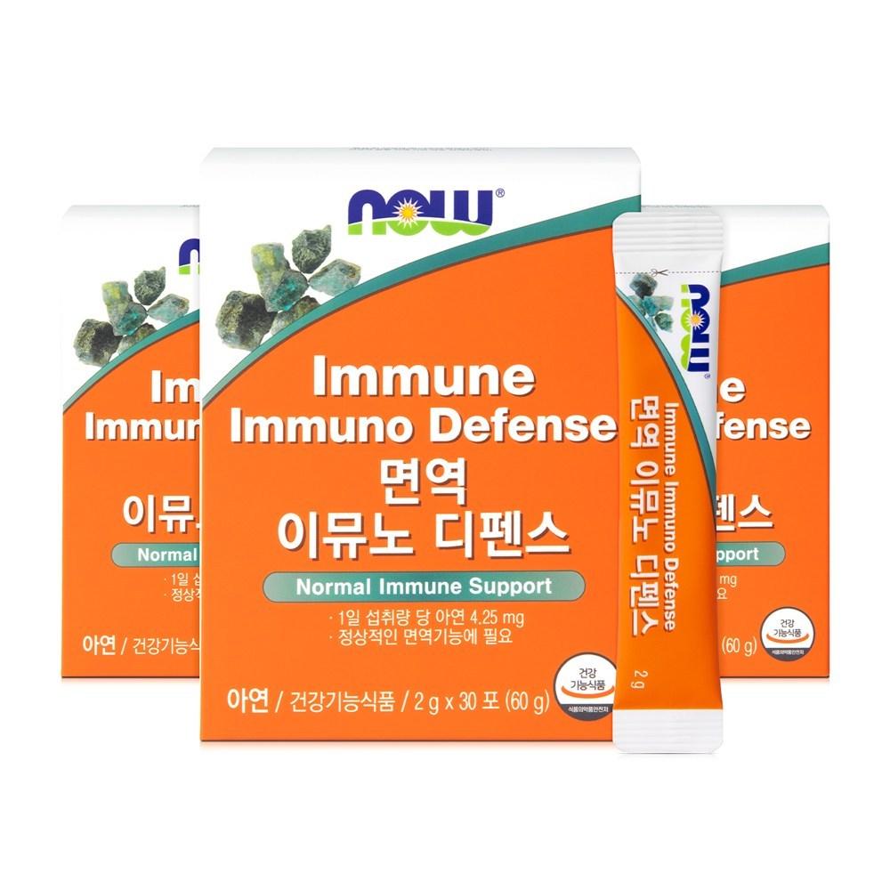 Now Foods Zinc Immuno Defense 3 pcs 60g