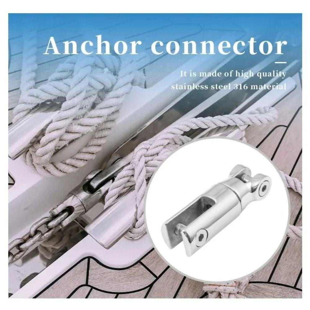 316 Boat Anchor Stainless Steel Anchor Accessories Durable Anchor Connector  Boats 6mm-8mm