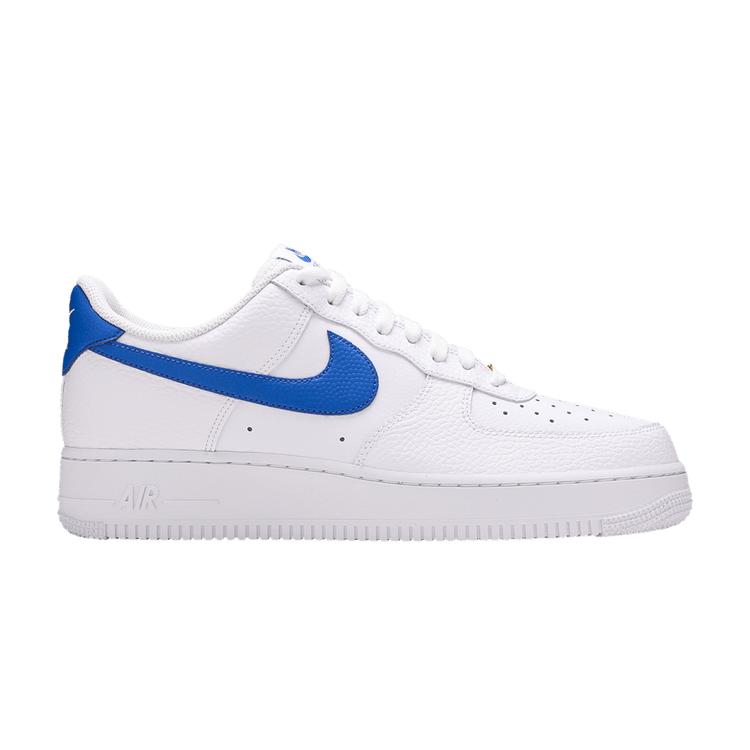 Nike Air Force 1 Low Белый Королевский Синий