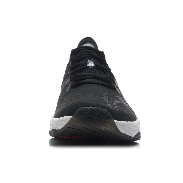 Li-Ning Unbounded 3 амортизирующие нескользящие износостойкие поддерживающие легкие низкие повседневные туфли мужские кроссовки черные AFPR029-2