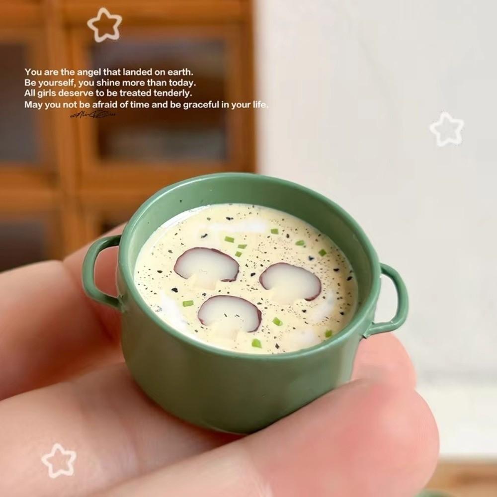 Simulation Design Dollhouse Miniature Pot 1/12 Scale Pretend Play Model for Dollhouse