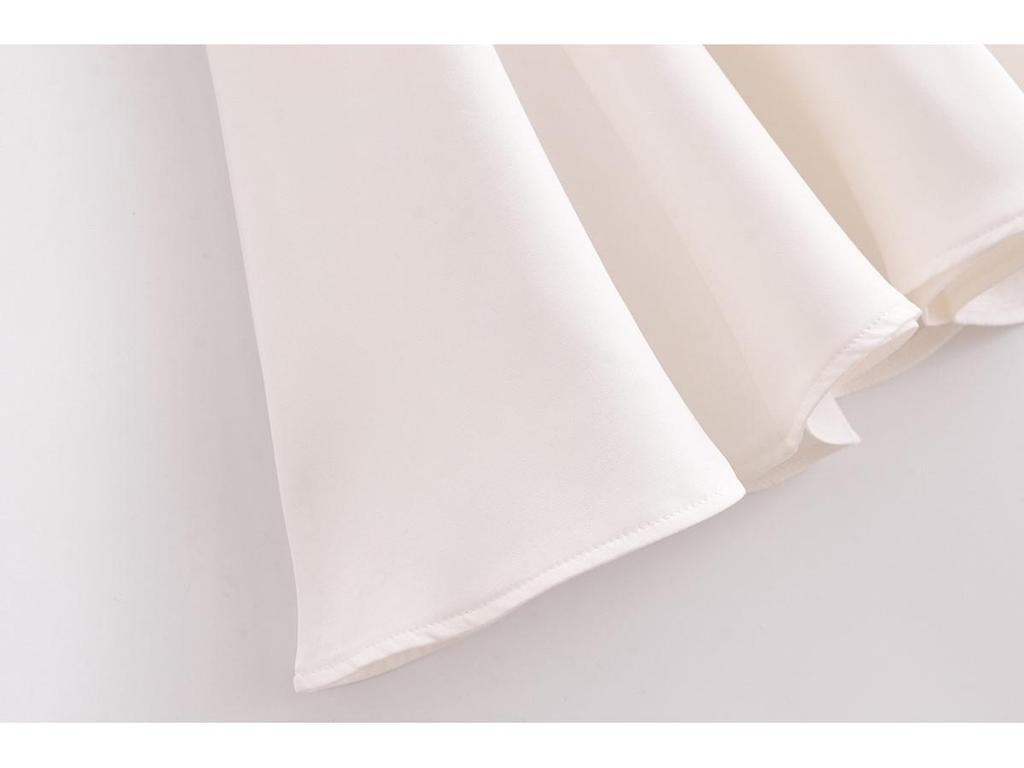 Весна 2025 Женское европейское и американское стиль приталенное платье-свинг с вырезом халтер