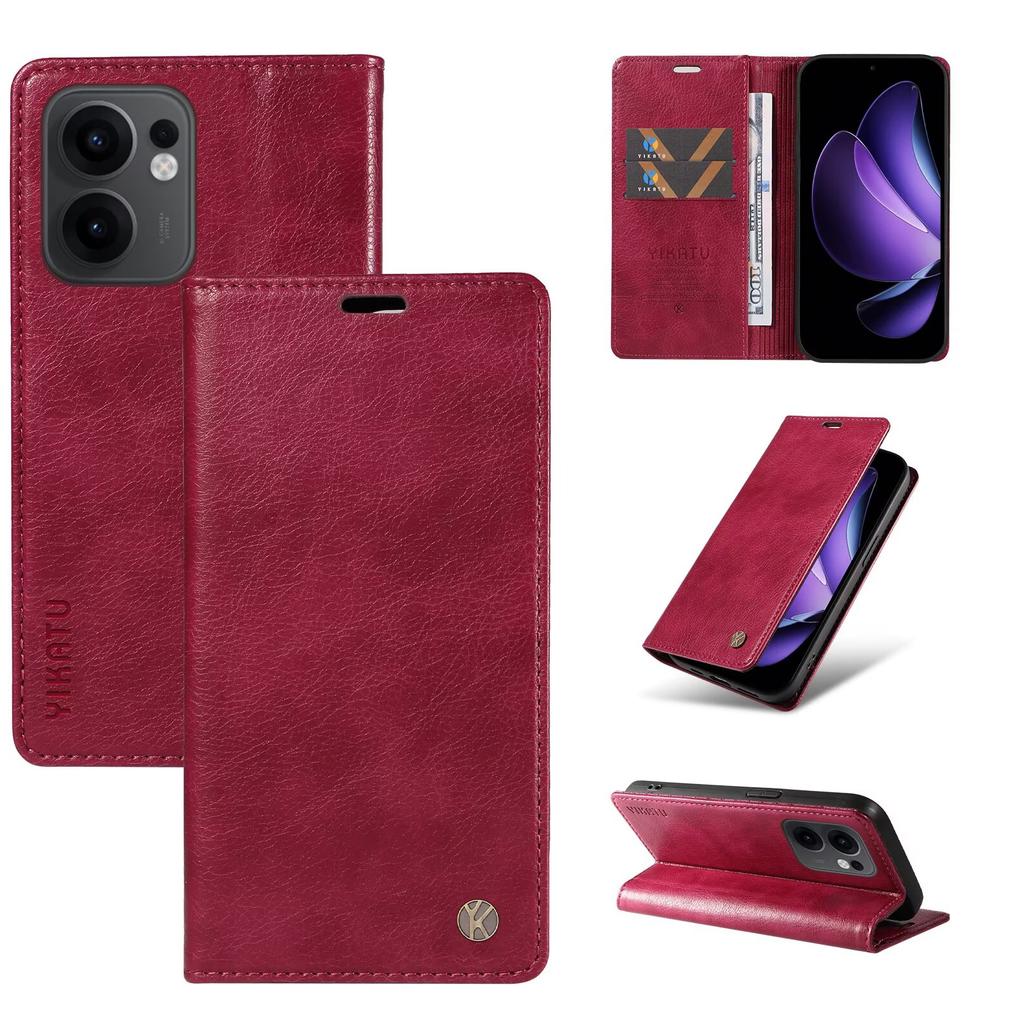 Кожаный чехол-кошелек для телефона OPPO Reno Reamle Narzo50A Prime 13F 5G 13 12 Pro 12F 4G 11F 10 8T 8 7 4 Lite 7Z 6Z 5Z 4Z 5F 4F C55