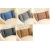 Ergonomic 3-Segment Lumbar Pillow Soft Back Support Cushion Universal Waist Cushion  Sofa