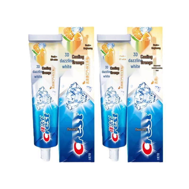Crest 3D White Refreshing Orange Toothpaste