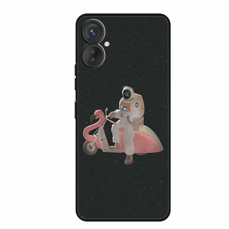 Для Tecno Spark 9 Pro Чехол Астронавт Силиконовый ТПУ Мягкая Задняя Крышка Чехлы Для Tecno Spark9 Pro 9Pro KH7 KH7n Funda Spaceman Capa