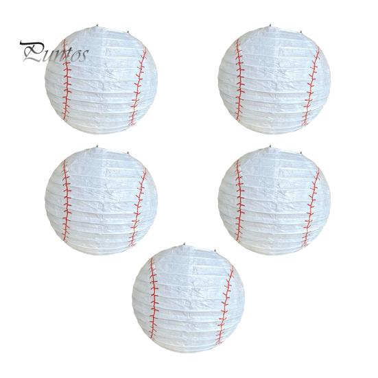 5 шт./компл., шикарные круглые, хорошее качество изготовления, баскетбольные фонарики, украшения, поддельные футбольные фонарики, подвески, домашний декор, вещи