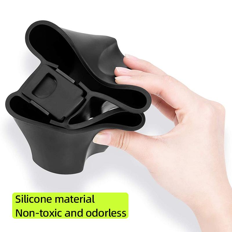 Для Tesla Model 3 Y, держатель для чашки на центральной консоли, силиконовый стакан для воды, нескользящие подставки для автомобиля