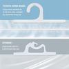 BHBL Hanging Storage Bags 24 Pack, Large Hook 10 X 12.5-Inch Clear Plastic Bags for Classroom, Library and Pharmacy