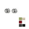 GUCCI GG Marmont 925 Sterling Silver Earrings Women's Silver (Unisex) Earrings 627755 J8400 0701