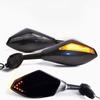 Motorcycle Rear Mirror LED Turn Signals for Suzuki GSXR 600, 750, GSX-R 1000, 1100, GSX1300R, Hayabusa, GSF 1200